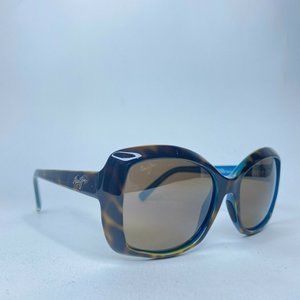 Maui Jim Sunglasses Orchid MJ 735-10P Butterfly Tortoise Blue Brown Lens 0251c